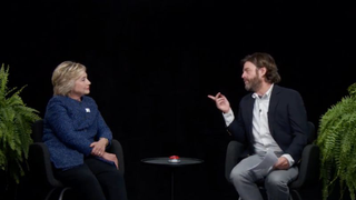 Hillary Clinton answers Zach Galifianakis’ dumb questions on <i>Between Two Ferns</i>